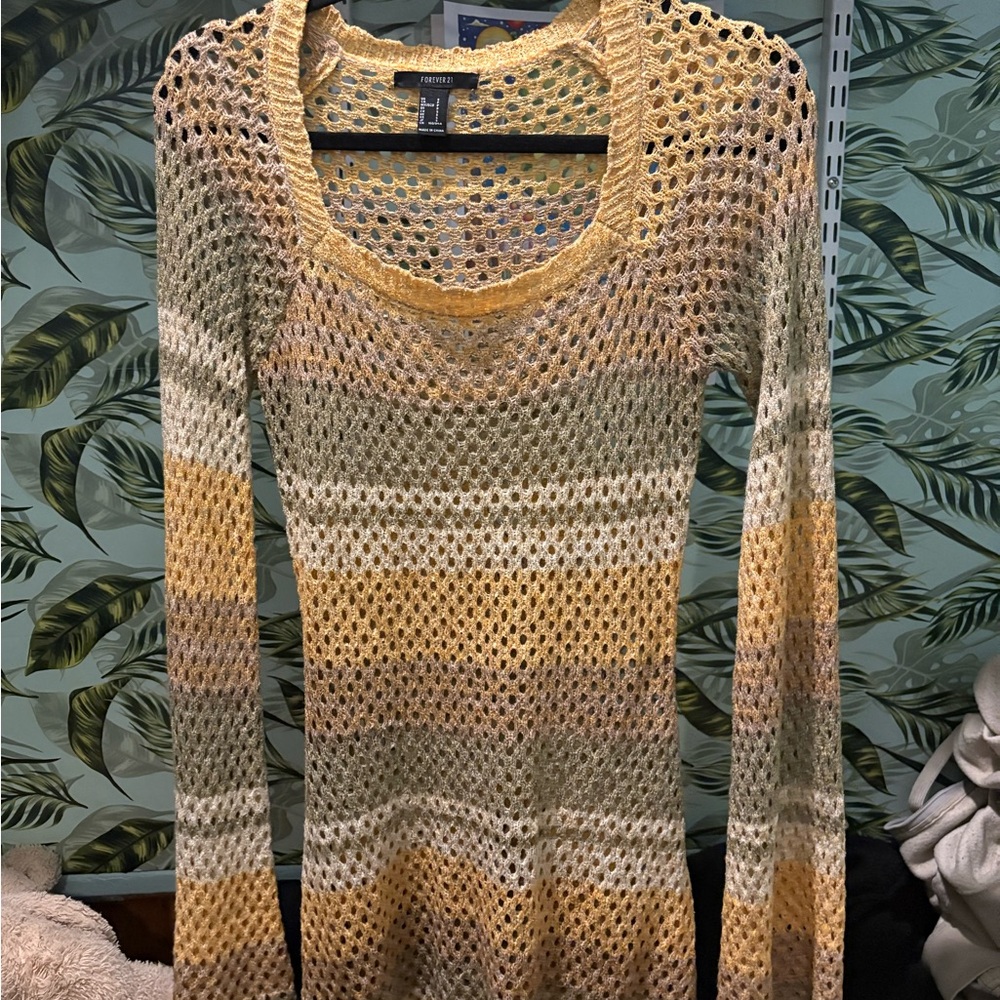 Women's Multicolor Knit Sweater